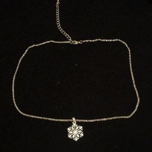Snowflake necklace